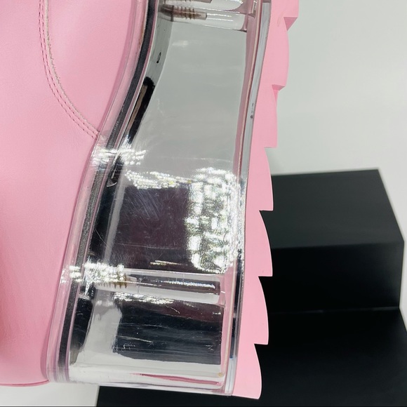 SOLD Y.R.U. Baby Pink Qloud Platform Sneakers 8 - Picture 10 of 14